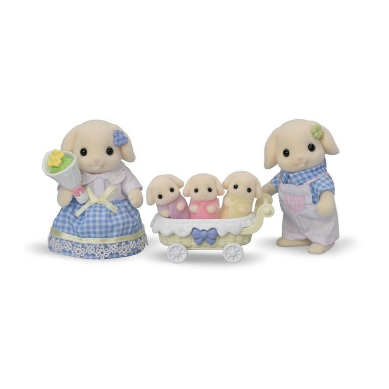 SYLVANIAN FAMILIES 5735 - The Lop-eared Rabbit Family