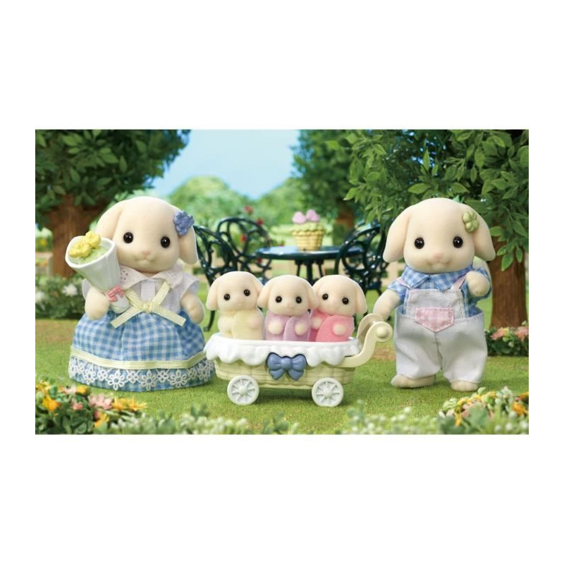SYLVANIAN FAMILIES 5735 - The Lop-eared Rabbit Family