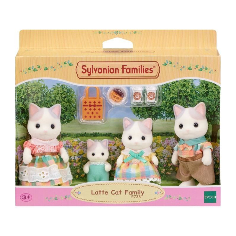 SYLVANIAN FAMILIES 5738 - The Chat Latte Family
