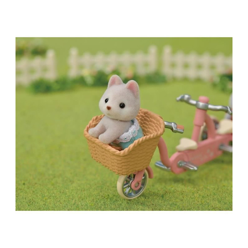 Sylvanian Families - Husky siblings and their tandem