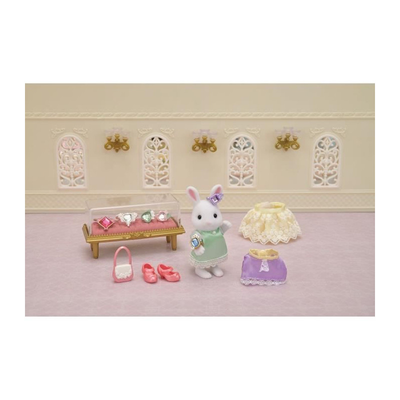 Sylvanian Families - The Snow Bunny Fashion Suitcase and Big Sister