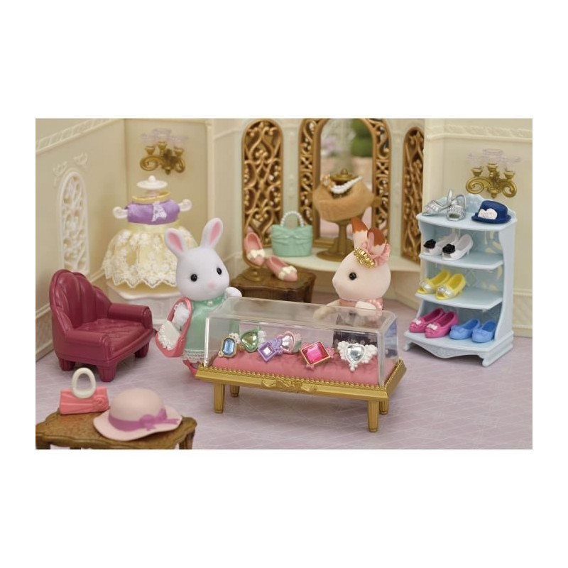 Sylvanian Families - The Snow Bunny Fashion Suitcase and Big Sister