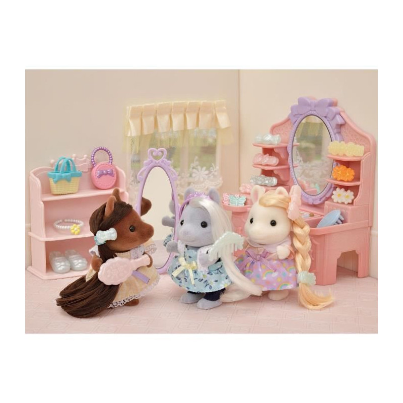 Sylvanian Families - The pony friends and their styling kits