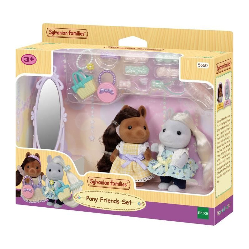 Sylvanian Families - The pony friends and their styling kits