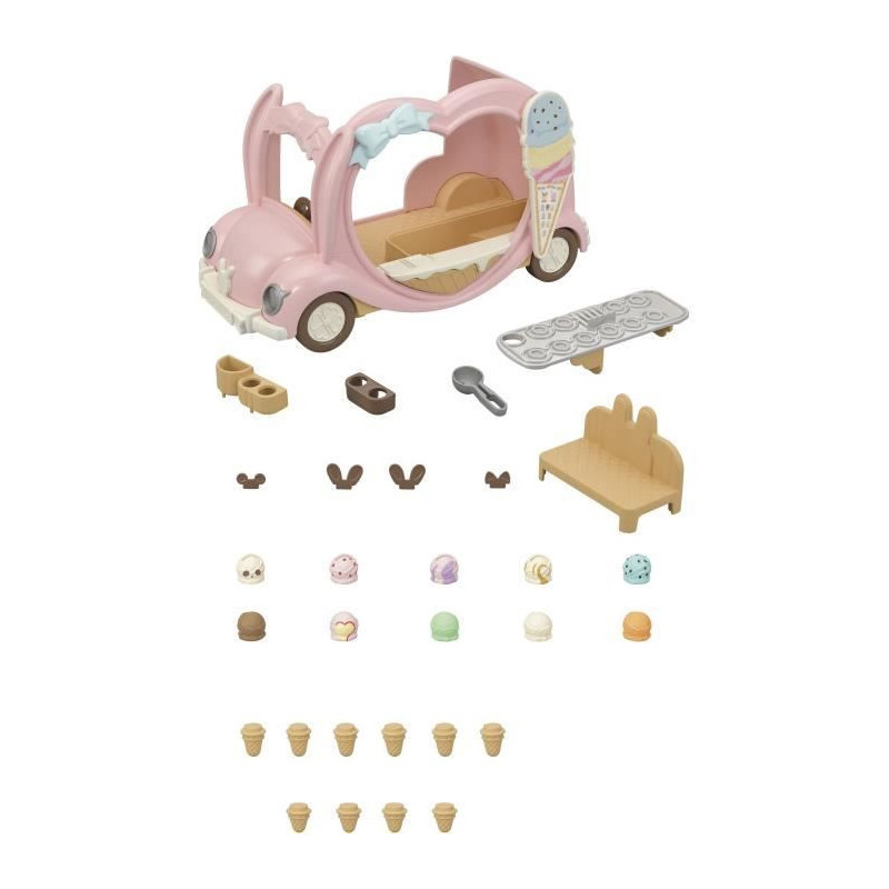 The itinerant ice merchant - Sylvanian Families - 5651 - From 3 years