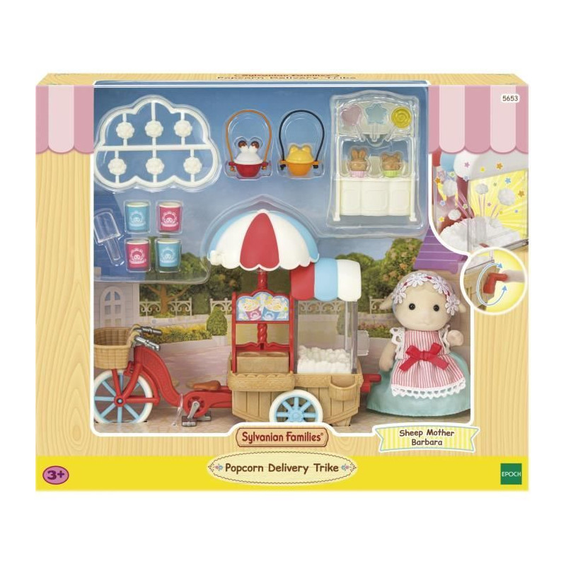 Maman Mouton and her Popcorn stand - Sylvanian Families - 5653 - From