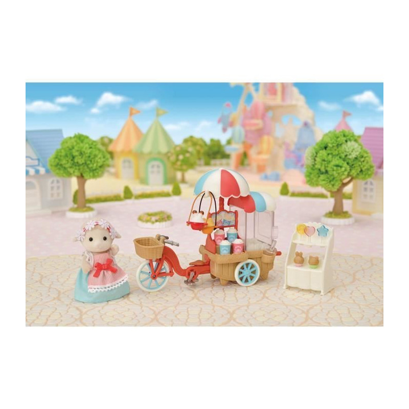 Maman Mouton and her Popcorn stand - Sylvanian Families - 5653 - From