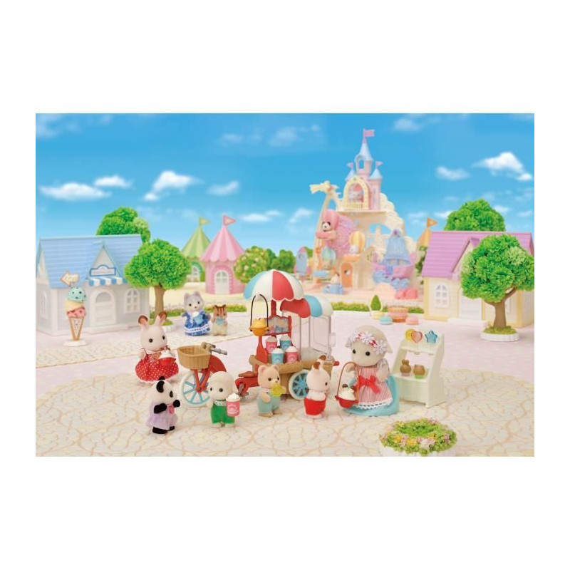 Maman Mouton and her Popcorn stand - Sylvanian Families - 5653 - From