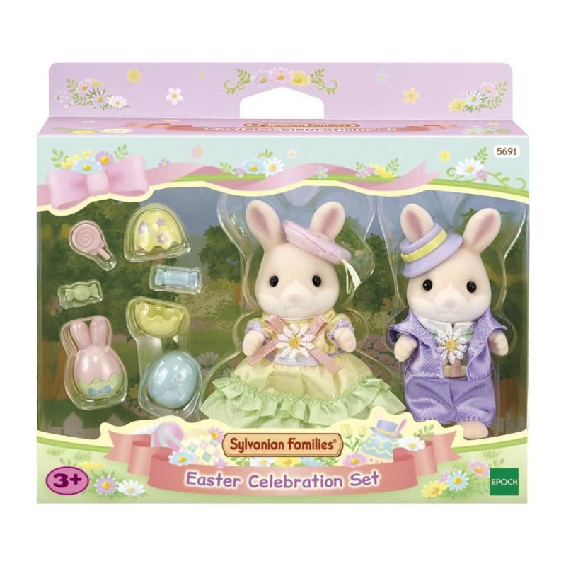 The egg hunt for brothers and sisters Rabbit Marguerite - Sylvanian Fa