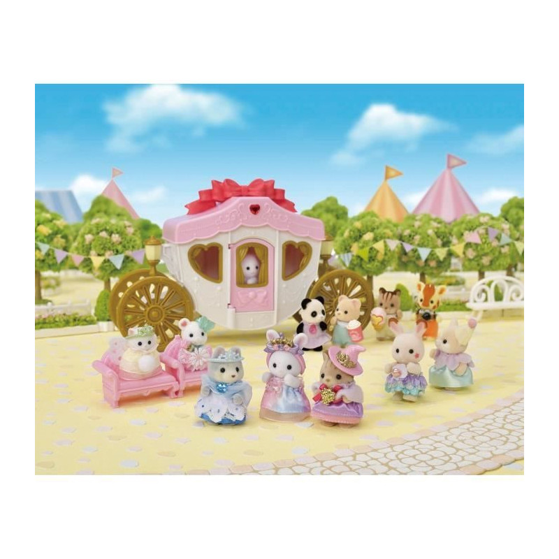 Baby parade in princess costumes - Sylvanian Families