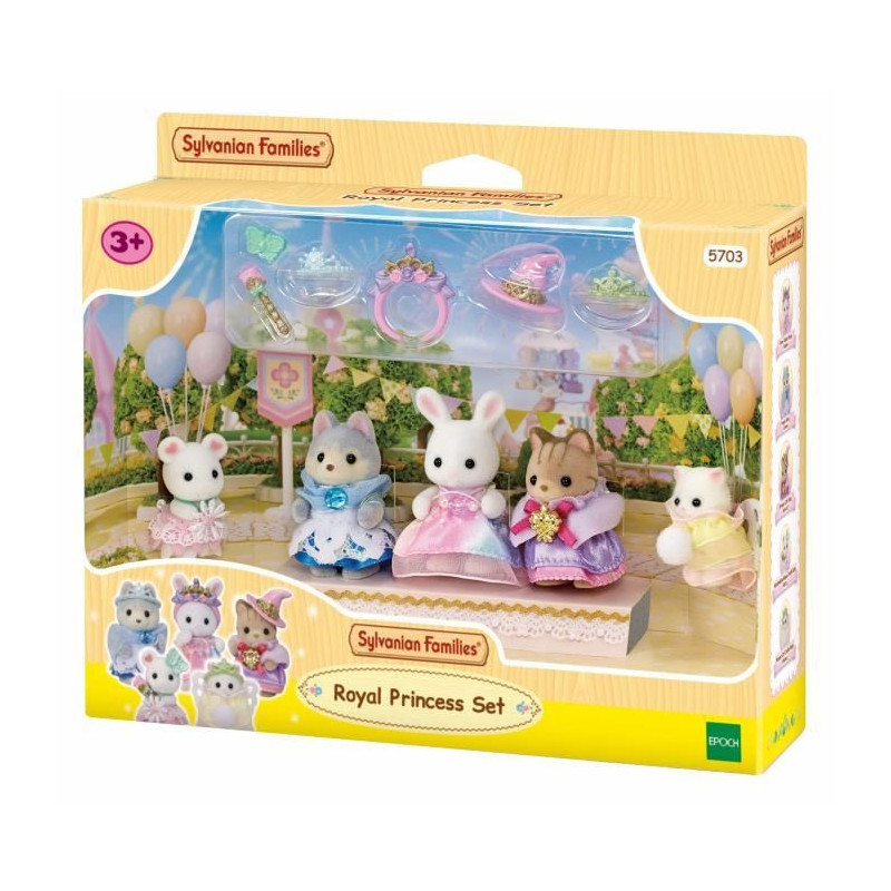 Baby parade in princess costumes - Sylvanian Families