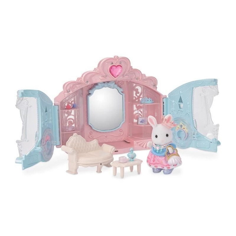 Playset - SYLVANIAN FAMILIES - Princess Dressing - Carriage and Snow R