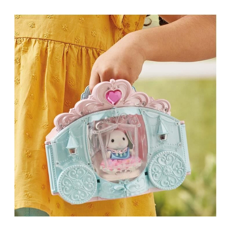Playset - SYLVANIAN FAMILIES - Princess Dressing - Carriage and Snow R