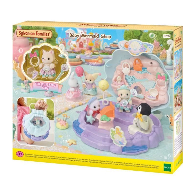 Boutique Box - SYLVANIAN FAMILIES - Mermaid Boutique - Accessories and