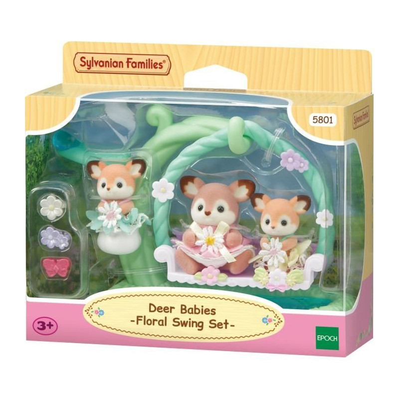 Baby Deer and Swing - SYLVANIAN FAMILIES - 5801