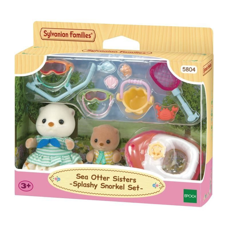 The Sea Otter Sisters - SYLVANIAN FAMILIES - 5804