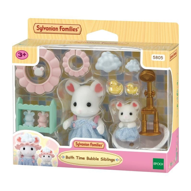 The Mouse Brothers Marshmallow Bath - SYLVANIAN FAMILIES - 5805