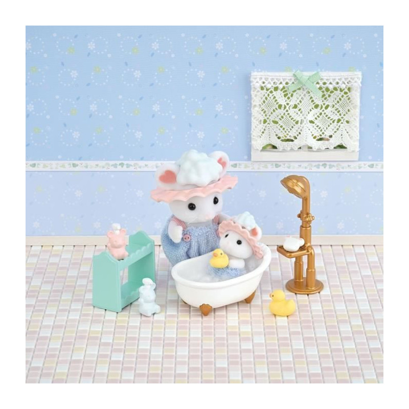 The Mouse Brothers Marshmallow Bath - SYLVANIAN FAMILIES - 5805