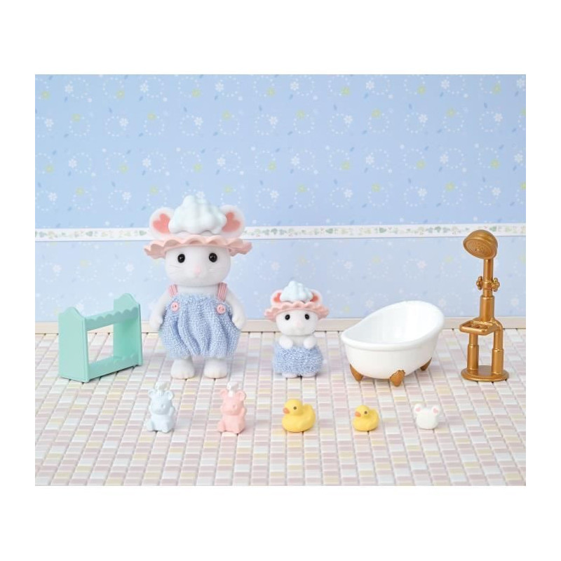 The Mouse Brothers Marshmallow Bath - SYLVANIAN FAMILIES - 5805
