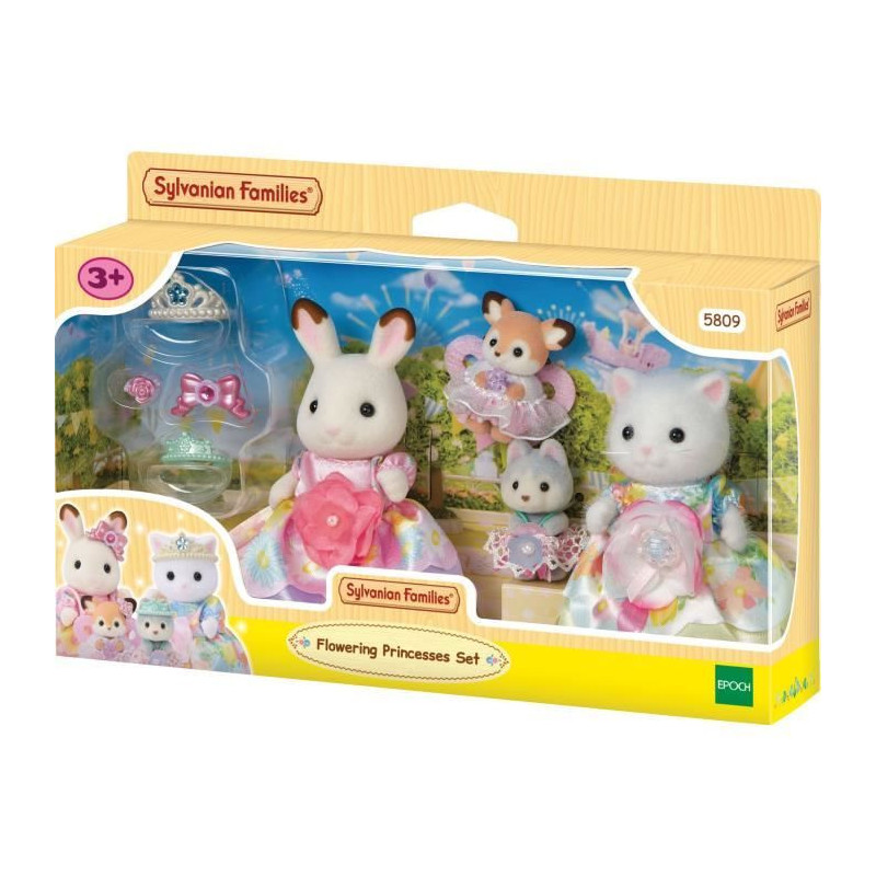 Princesses in flower dresses - SYLVANIAN FAMILIES - 5809