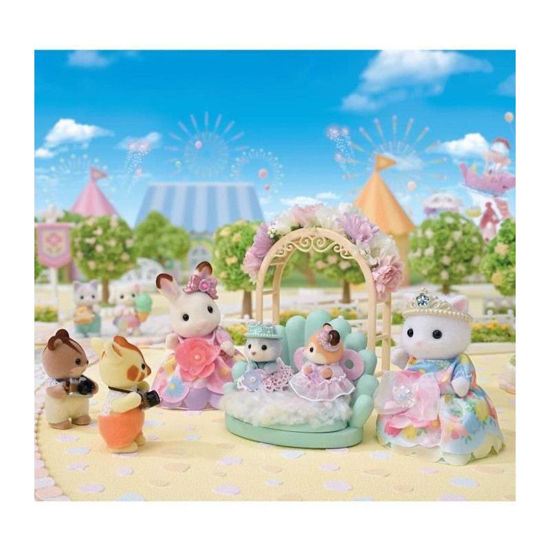 Princesses in flower dresses - SYLVANIAN FAMILIES - 5809