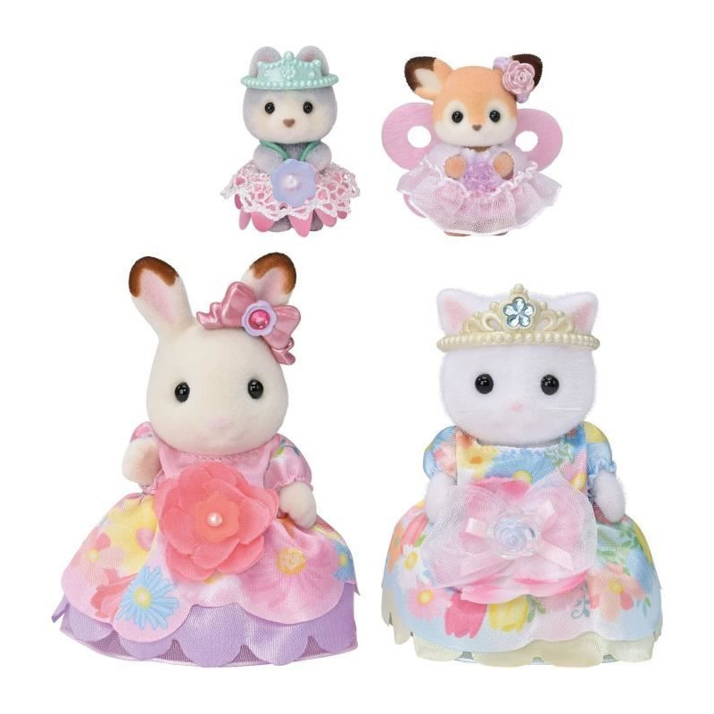 Princesses in flower dresses - SYLVANIAN FAMILIES - 5809