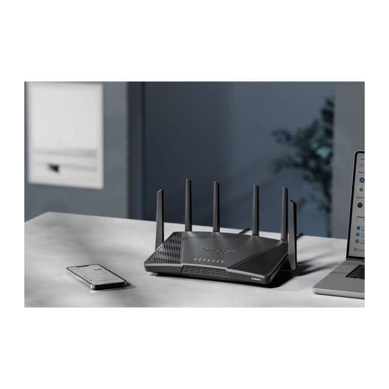 Router - Synology RT6600AX Desktop Wireless Triband -Router - Wireless