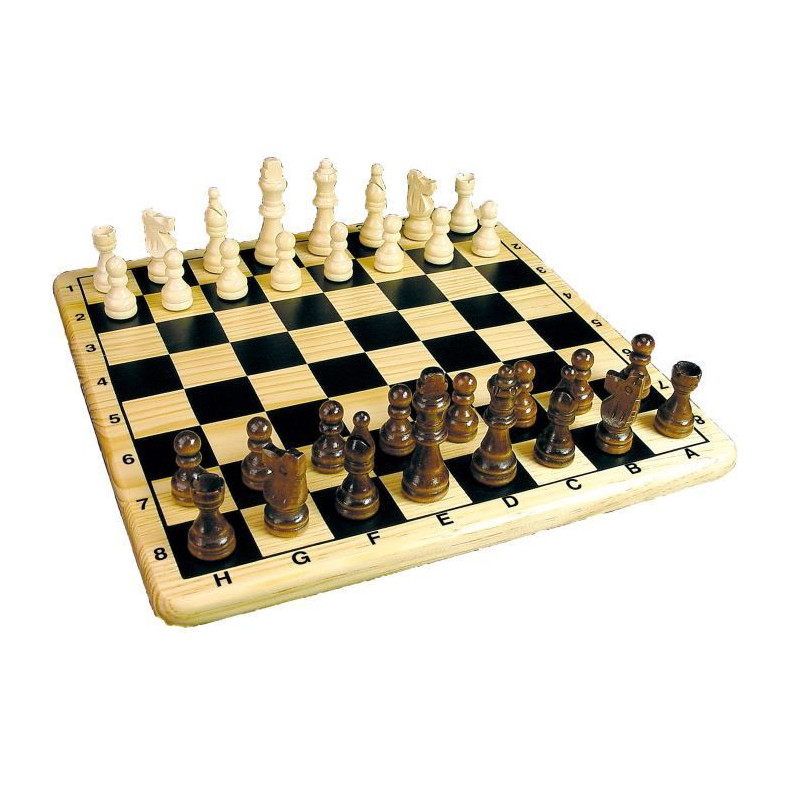 Wooden Chess Box