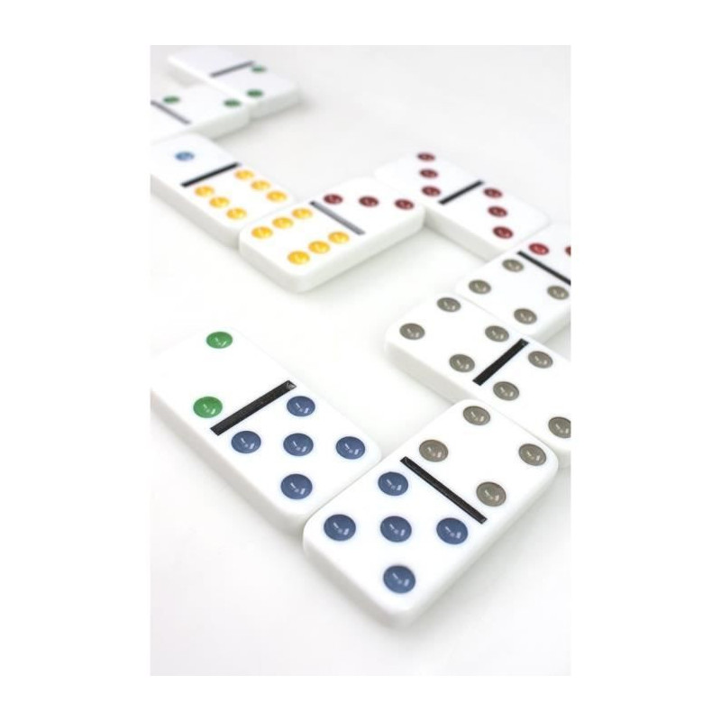 TACTIC Domino Double 6 - Metal Box