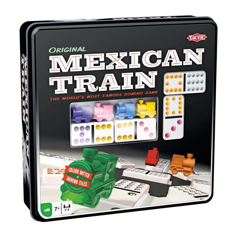 TACTIC - Mexican Train metal box