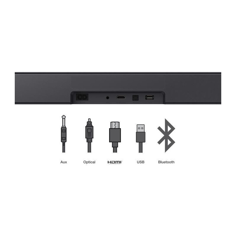 Soundbar - TCL - S45H - Dolby Atmos 2.0 - Black