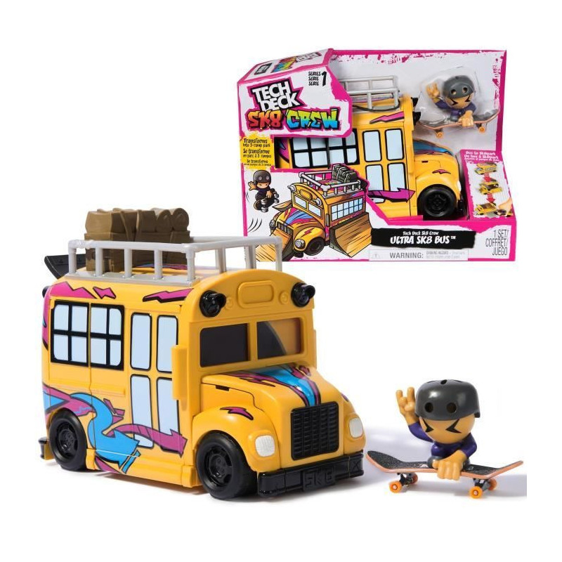 SPIN MASTER PLAYSET TRUCK SK8 CREW Teak Deck