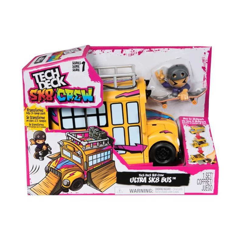 SPIN MASTER PLAYSET TRUCK SK8 CREW Teak Deck