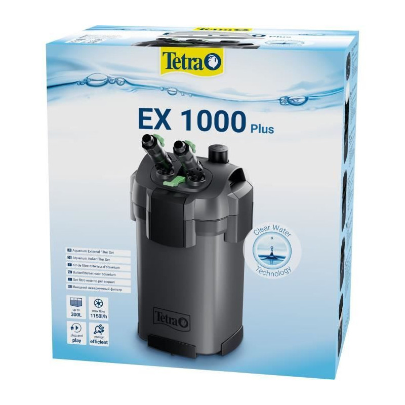 External filter - TETRA - EX 1000 plus - For aquariums from 150 to 300