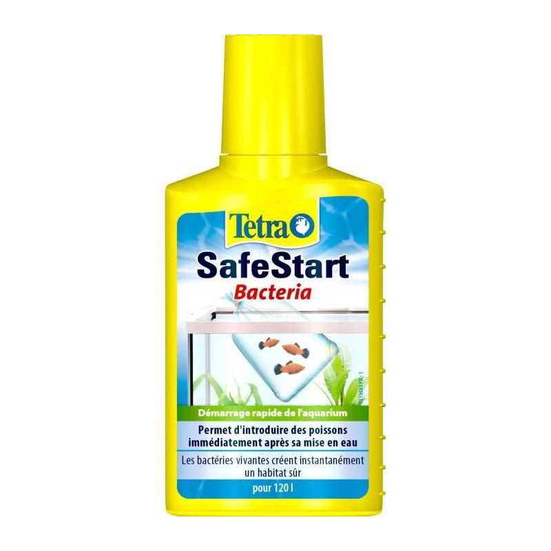 Tetra SafeStart - TETRA - Bacterial Inoculation for Aquariums - Allows