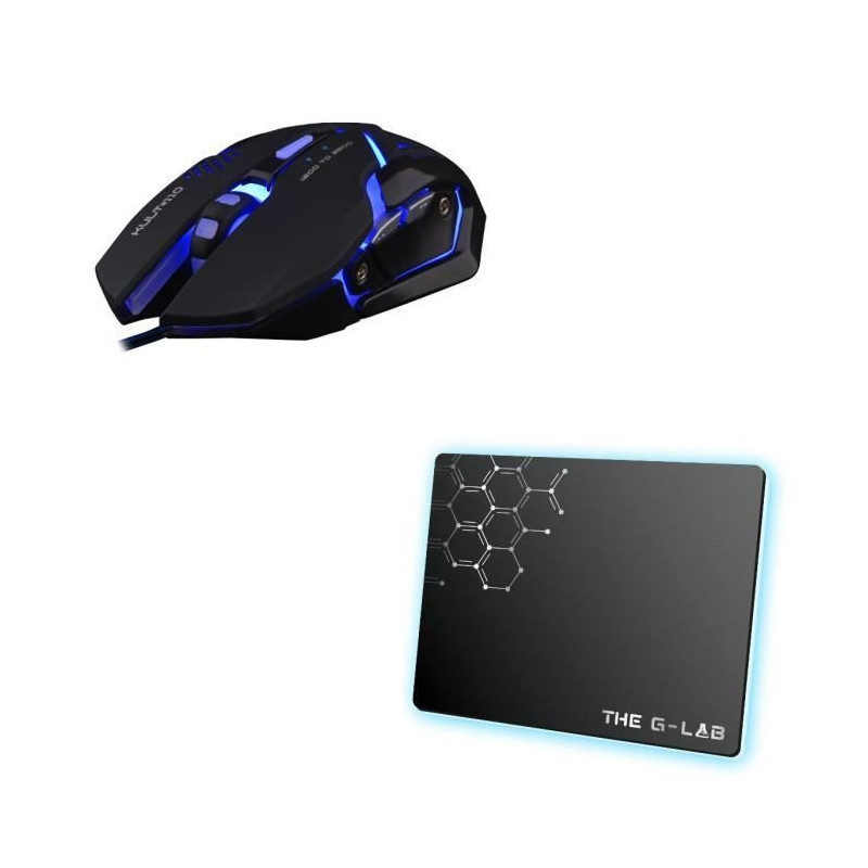 THE G-LAB COMBO ARGON Keyboard FR Backlit Performance + Mouse Coating