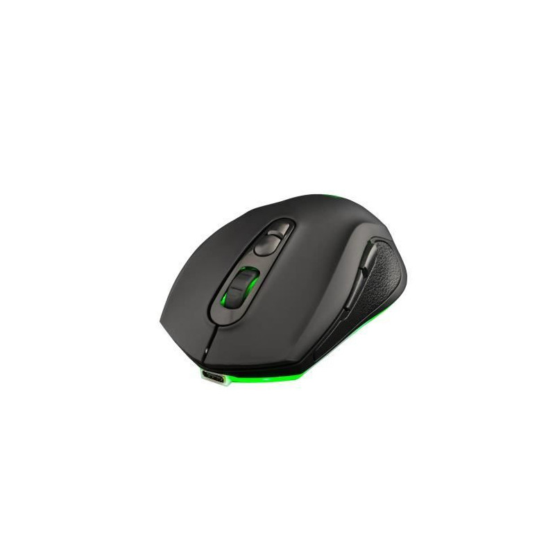 Wireless Gaming Mouse - The G-Lab - KULT-KRYPTON - Black