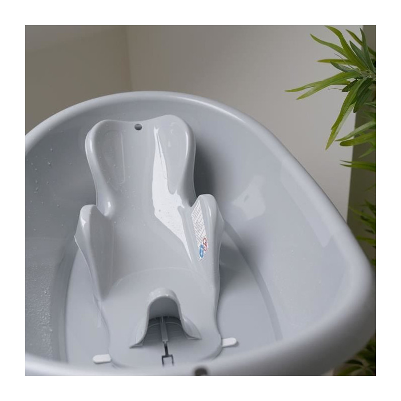 THERMOBABY Transat de Bain Daphne - Blanc muguet