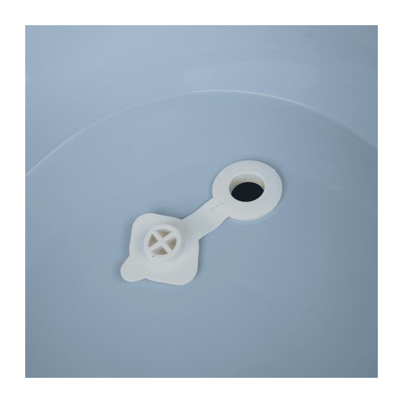 THERMOBABY BATH KIT VASCO Fleur Bleue: bathtub + feet + drain hose