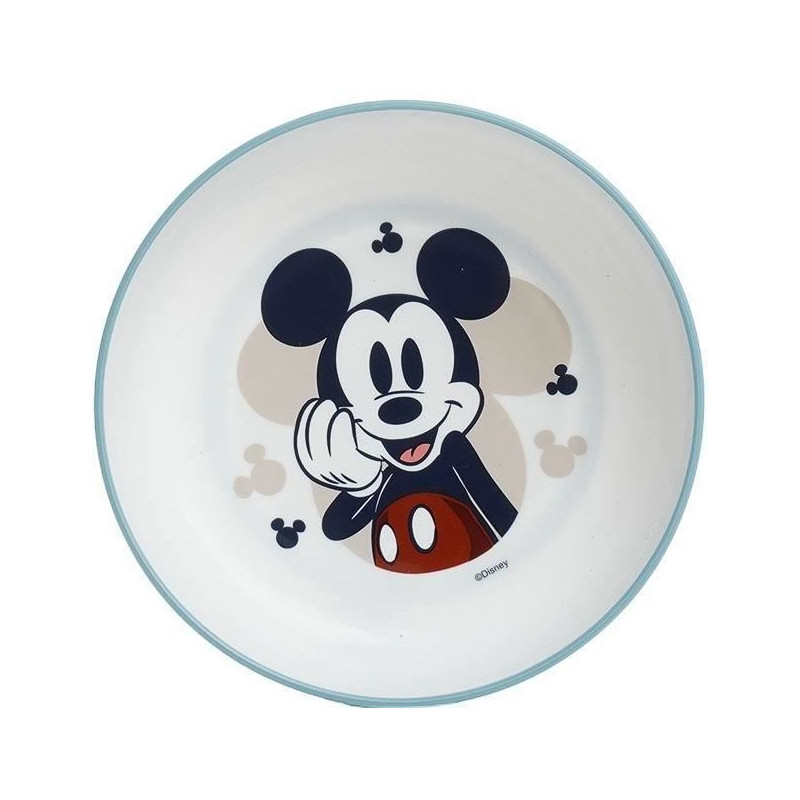 THERMOBABY MICKEY 2nd age meal pack - 3 plates + a cup + 1 spoon