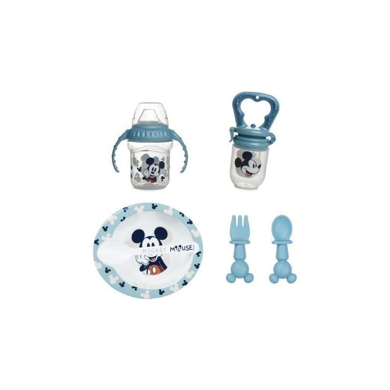 THERMOBABY MICKEY 1st age meal pack - 1 nibbler + 1 bowl + 1 cup with