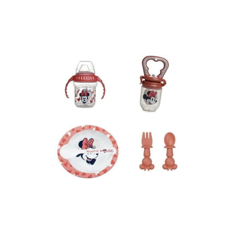 THERMOBABY MINNIE 1st age meal pack - 1 nibbler + 1 bowl + 1 cup with
