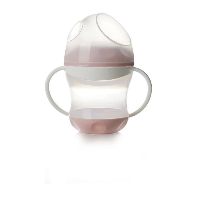 THERMOBABY Leak-proof cup + lid - Powder pink