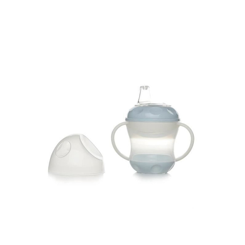 THERMOBABY Leak proof cup + lid - Blue flower