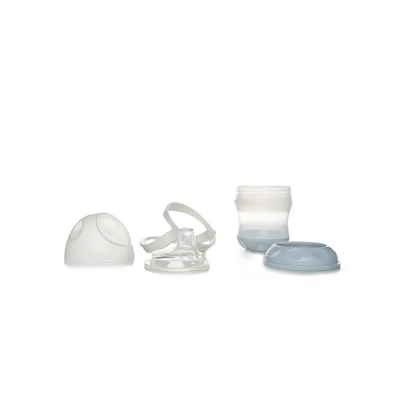 THERMOBABY Leak proof cup + lid - Blue flower