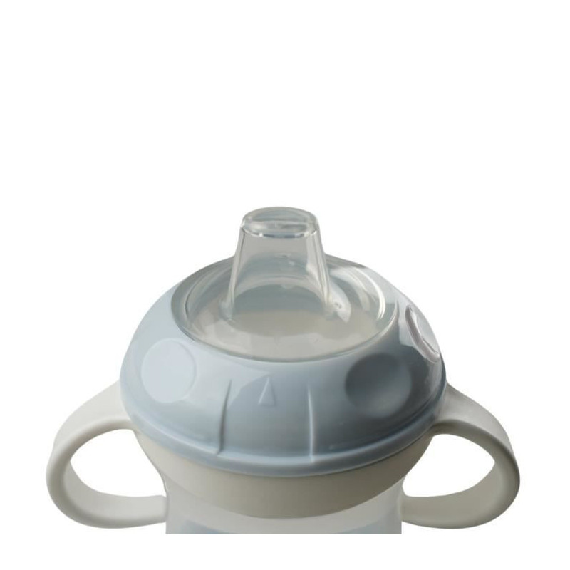 THERMOBABY Leak proof cup + lid - Blue flower