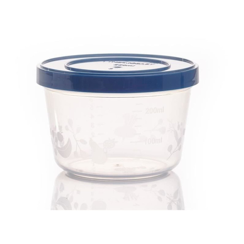 5 x 250ml storage boxes