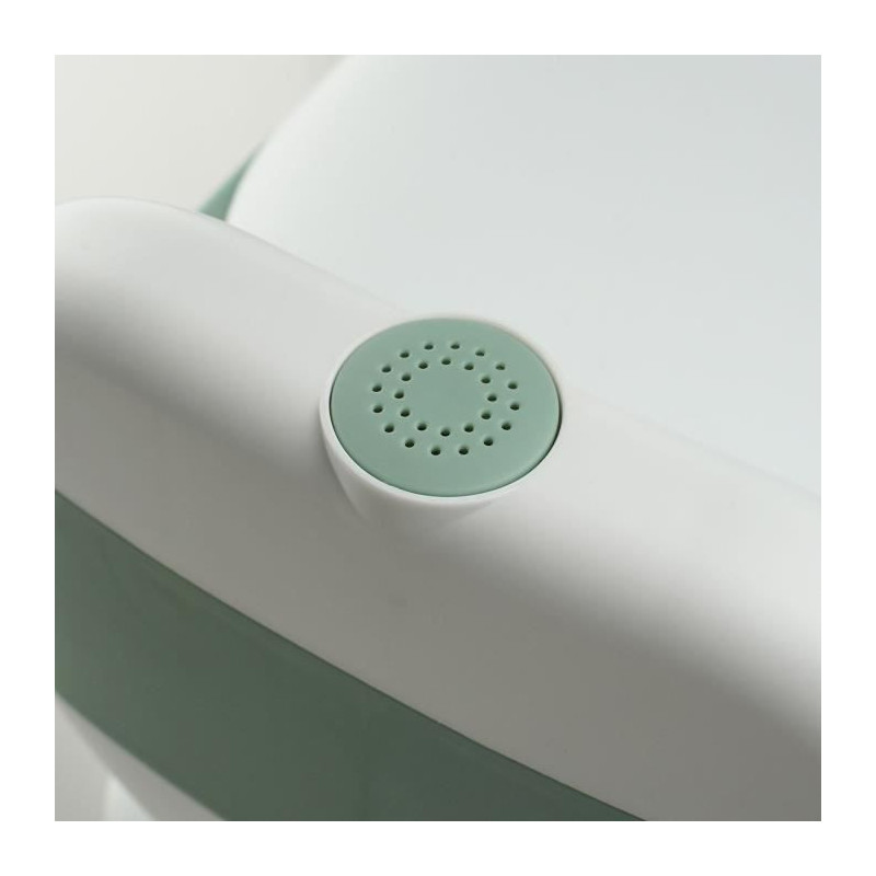 Mini toilet - THERMOBABY - Sage Green - Comfortable with flushing soun