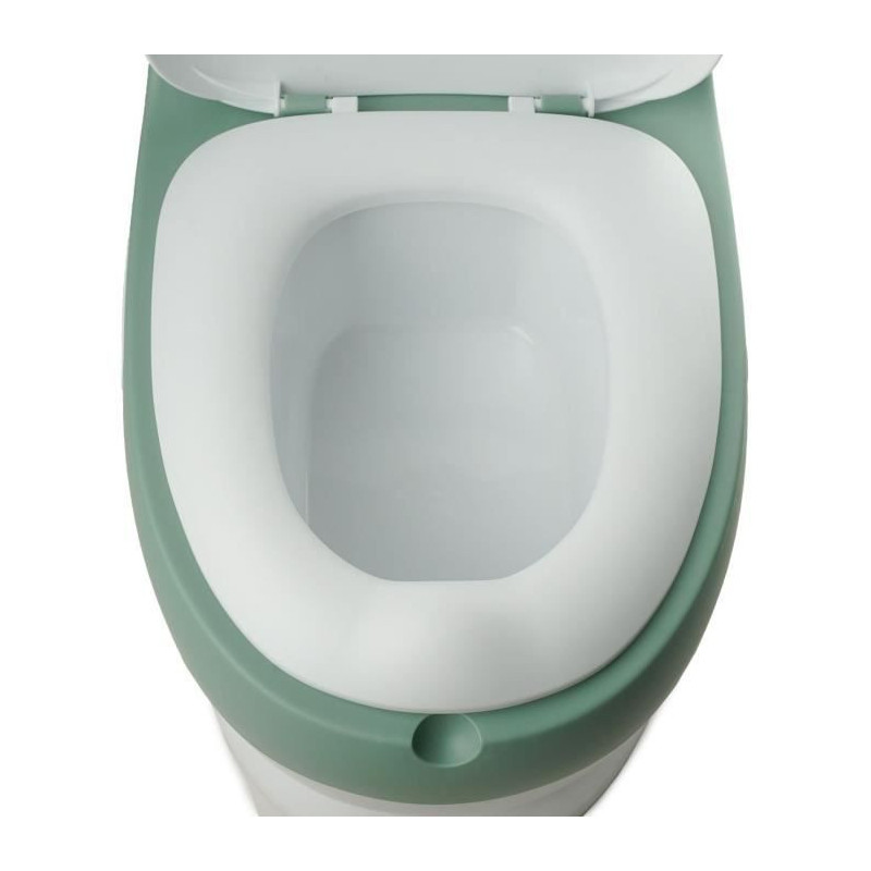 Mini toilet - THERMOBABY - Sage Green - Comfortable with flushing soun