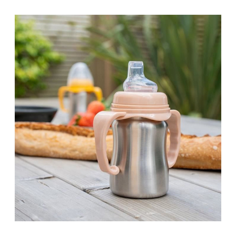 Learning cup - THERMOBABY - Stainless steel - 180 ml - Fishing - Ergon
